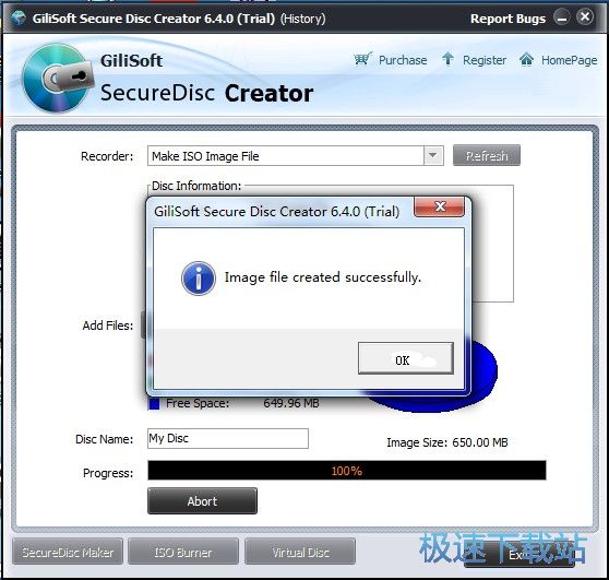 CD/DVD_GiliSoft Secure Disc Creator 7.2.0 °