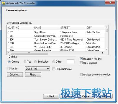 ߼CSVת_Advanced CSV Converter 6.75 ٷ汾