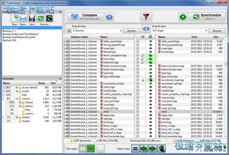 ļͬ_FreeFileSync(ļͬȶ) 10.9 İ