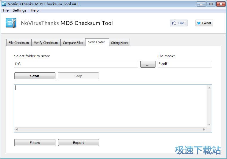 MD5У鹤_NoVirusThanks MD5 Checksum Tool 4.1 ɫѰ汾