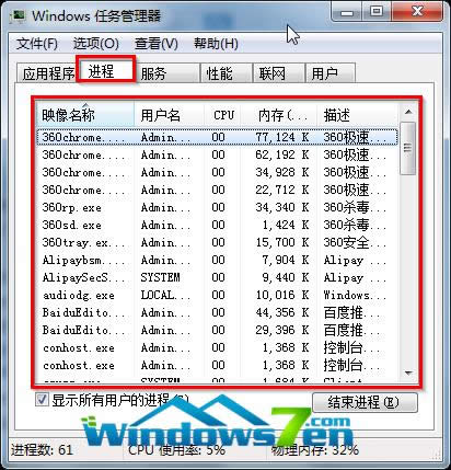 win7ϵͳô鿴ϵͳ̨еĳ