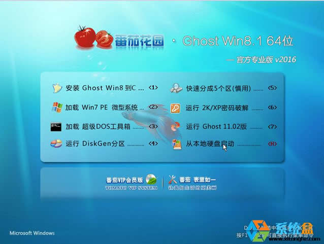 ѻ԰Ghost Win8.1 64λרҵʽV2016_Win8.1 ISO