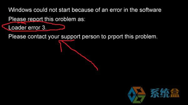 xpܽϵͳʾLoader error 3ν
